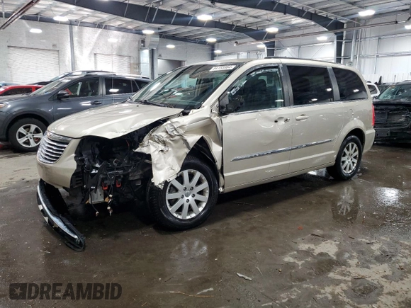 2014 Chrysler Town & Country Touring with VIN 2C4RC1BG5ER236297, listed as a Copart auction lot 84155964 with 146,840 mi miles and Salvage Title. Bid and sale history available at carsss.com. Image 1.
