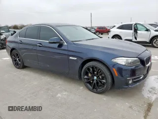 2016 BMW 5 Series 535i with VIN WBA5B1C54GG129662, listed as a Copart auction lot 46103635 with 165,552 mi miles and Clean Title. Bid and sale history available at carsss.com. Image 4.