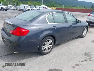 2011 Infiniti G25 with VIN JN1DV6AP1BM600039, listed as a IAAI auction lot 42689063 with 101,797 mi miles and . Bid and sale history available at DreamBid. Image 4.