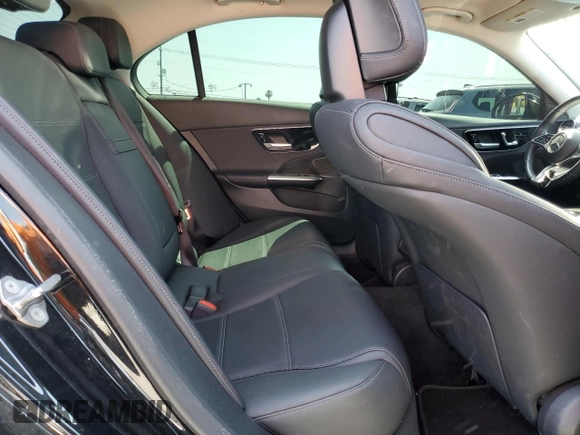 2023 Mercedes-Benz C 300 with VIN W1KAF4GB6PR097993, listed as a Copart auction lot 59393885 with 39,714 mi miles and Salvage title. Bid and sale history available at DreamBid. Image 10.