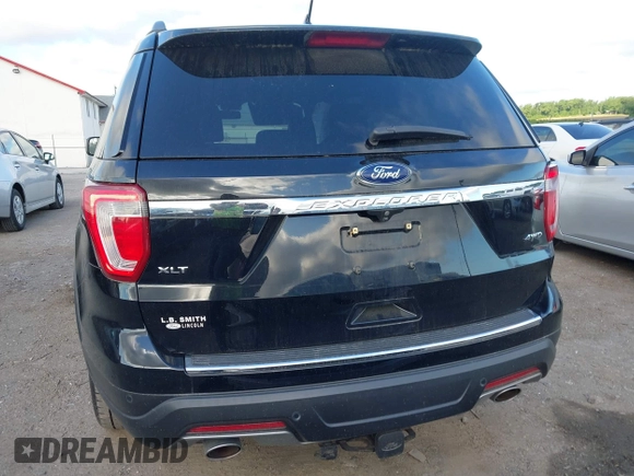 2018 Ford Explorer XLT z VIN 1FM5K8D85JGC21810, wystawiony jako IAAI lot #42269512 z przebiegiem 68 533 mil mil oraz . Historia ofert i sprzedaży dostępna na DreamBid. Obrazek 16.