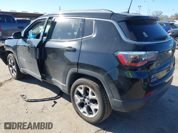 2018 Jeep Compass Limited с VIN 3C4NJDCB4JT340991, выставлен на аукционе IAAI как лот 41776098 с пробегом Не указан миль и . История ставок и продаж доступна на DreamBid. Изображение 3.