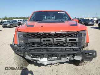 2021 Ford F-150 Raptor with VIN 1FTFW1RG7MFC62731, listed as a Copart auction lot 48047705 with 5,911 mi miles and Salvage Title. Bid and sale history available at carsss.com. Image 5.