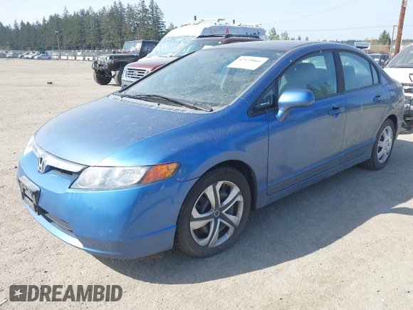 2008 Honda Civic LX with VIN 1HGFA16558L022345, listed as a IAAI auction lot 42129866 with 185,267 mi miles and . Bid and sale history available at DreamBid. Image 2.