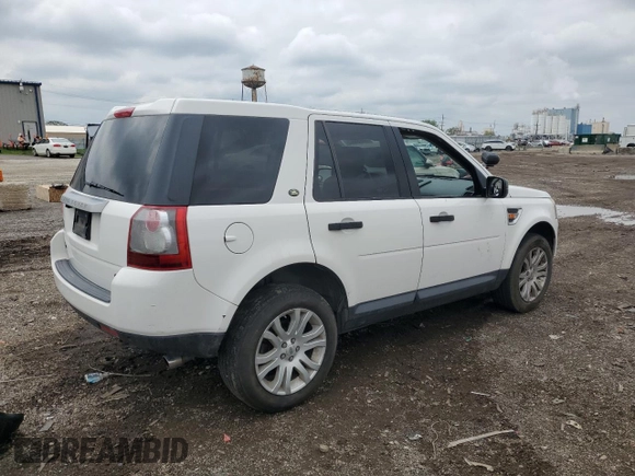 2008 Land Rover LR2 SE with VIN SALFP24N78H039312, listed as a Copart auction lot 58855625 with Not provided miles and Salvage title. Bid and sale history available at DreamBid. Image 3.
