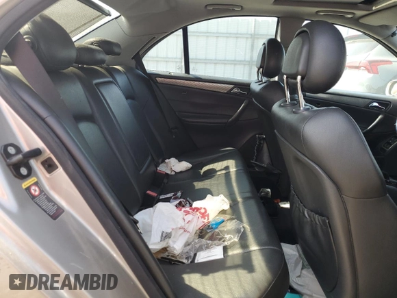 2004 Mercedes-Benz C 230 Kompressor with VIN WDBRF40JX4F549275, listed as a Copart auction lot 60458595 with Not provided miles and Salvage title. Bid and sale history available at DreamBid. Image 10.