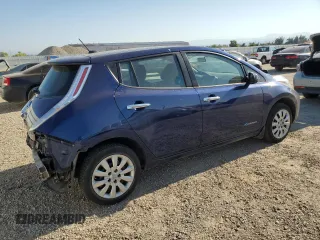 2017 Nissan LEAF SL with VIN 1N4BZ0CP4HC310174, listed as a Copart auction lot 63440633 with 35,160 mi miles. Bid and sale history available at carsss.com. Image 3.