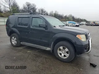 2005 Nissan Pathfinder SE z VIN 5N1AR18W65C701989, wystawiony jako Copart lot #55390455 z przebiegiem 178 002 mil mil oraz Szkoda całkowita • Salvage title. Historia ofert i sprzedaży dostępna na DreamBid. Obrazek 4.