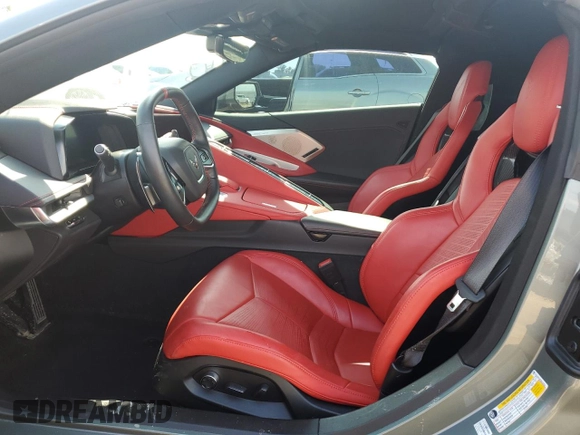 2022 Chevrolet Corvette 2LT with VIN 1G1YB2D47N5110763, listed as a Copart auction lot 63411194 with 0 mi miles and Salvage Title. Bid and sale history available at carsss.com. Image 7.