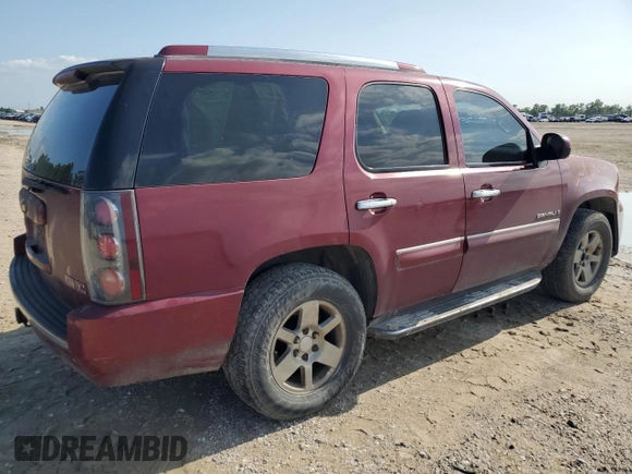 2007 GMC Yukon Denali z VIN 1GKFK63837J240354, wystawiony jako Copart lot #56106975 z przebiegiem 190 153 mil mil oraz Szkoda całkowita • Salvage title. Historia ofert i sprzedaży dostępna na DreamBid. Obrazek 3.