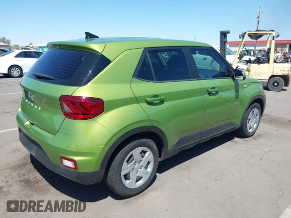 2020 Hyundai Venue SE with VIN KMHRB8A38LU044569, listed as a IAAI auction lot 42117572 with 45,562 mi miles and . Bid and sale history available at DreamBid. Image 4.