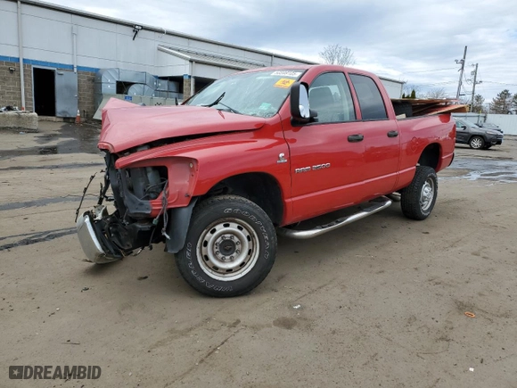 2006 Dodge Ram 2500 SLT with VIN 3D7KS28C86G283576, listed as a Copart auction lot 50599105 with 0 mi miles and Salvage Title. Bid and sale history available at carsss.com. Image 1.