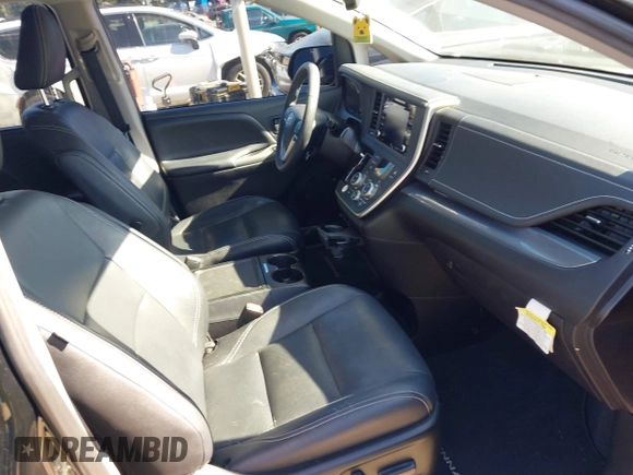 2020 Toyota Sienna SE with VIN 5TDXZ3DC9LS043621, listed as a IAAI auction lot 42670891 with 56,734 mi miles and . Bid and sale history available at DreamBid. Image 5.