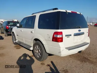 2007 Ford Expedition Limited with VIN 1FMFU19527LA56416, listed as a IAAI auction lot 41655342 with 25,549 mi miles. Bid and sale history available at carsss.com. Image 3.