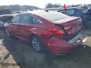2018 Honda Accord Sedan LX 1.5T with VIN 1HGCV1F14JA017661, listed as a IAAI auction lot 41649632 with 102,351 mi miles. Bid and sale history available at carsss.com. Image 3.