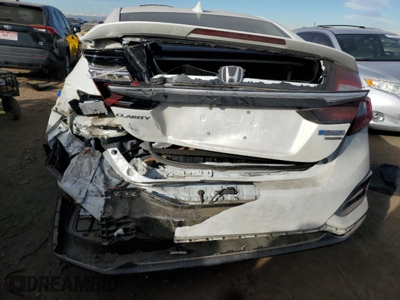 2018 Honda Clarity Touring with VIN JHMZC5F33JC024207, listed as a Copart auction lot 81756314 with 173,443 mi miles and Salvage Title. Bid and sale history available at DreamBid. Image 6.