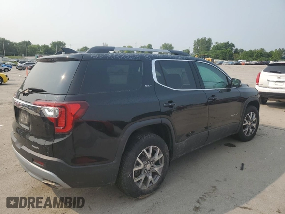 2020 GMC Acadia SLT with VIN 1GKKNULSXLZ234083, listed as a Copart auction lot 58593395 with Not provided miles and Salvage title. Bid and sale history available at DreamBid. Image 3.