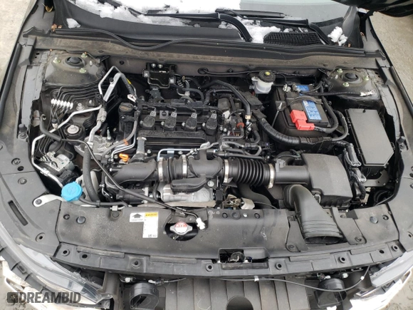 2022 Honda Accord Sedan Sport SE with VIN 1HGCV1F40NA115666, listed as a Copart auction lot 44984545 with 0 mi miles and Salvage Title. Bid and sale history available at carsss.com. Image 11.