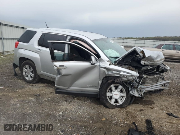2011 GMC Terrain SLE-1 with VIN 2CTALMEC8B6444134, listed as a Copart auction lot 52831965 with Not provided miles and Salvage title. Bid and sale history available at DreamBid. Image 4.