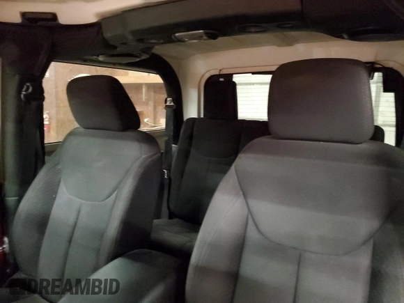 2014 Jeep Wrangler Sport with VIN 1C4AJWAG7EL197285, listed as a Copart auction lot 63451105 with 141,547 mi miles and Salvage title. Bid and sale history available at DreamBid. Image 10.