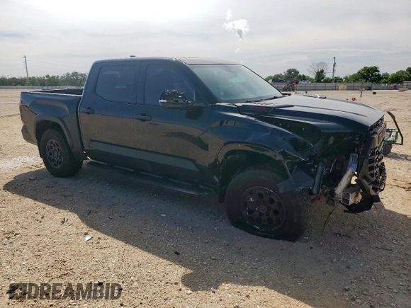2024 Toyota Tundra TRD Pro Hybrid with VIN 5TFPC5DB3RX081207, listed as a Copart auction lot 58406695 with 10,963 mi miles and Salvage title. Bid and sale history available at DreamBid. Image 4.
