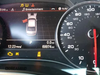 2015 Audi A6 3.0T Prestige with VIN WAUHGAFC7FN009521, listed as a Copart auction lot 66016282 with 69,974 mi miles. Bid and sale history available at carsss.com. Image 8.