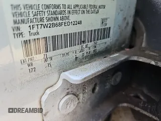 2015 Ford F-250 Lariat с VIN 1FT7W2B68FED12248, выставлен на аукционе IAAI как лот 42568032 с пробегом 301 100 миль миль и . История ставок и продаж доступна на DreamBid. Изображение 7.
