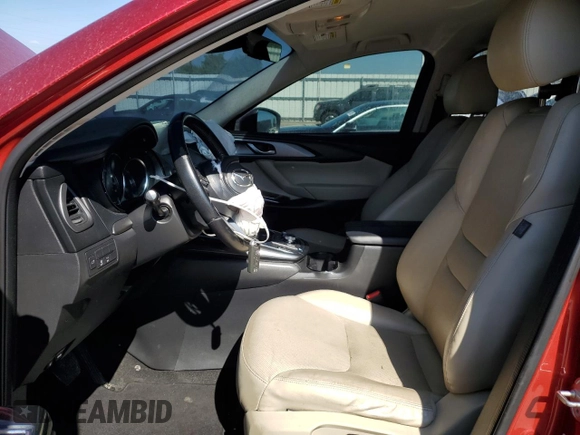 2019 Mazda CX-9 Touring with VIN JM3TCACY5K0316516, listed as a Copart auction lot 60080355 with 126,185 mi miles and Salvage title. Bid and sale history available at DreamBid. Image 7.
