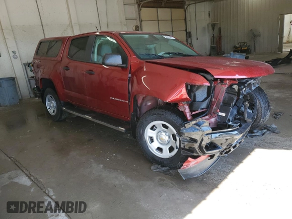 2021 Chevrolet Colorado 4WD Work Truck с VIN 1GCGTBEN5M1183109, выставлен на аукционе Copart как лот 58313425 с пробегом 60 111 миль миль и На запчасти • Non repairable. История ставок и продаж доступна на DreamBid. Изображение 4.