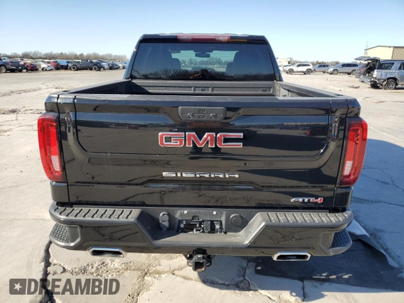 2021 GMC Sierra 1500 AT4 with VIN 3GTP9EEL0MG407872, listed as a Copart auction lot 42182375 with 59,328 mi miles and Clean Title. Bid and sale history available at carsss.com. Image 6.
