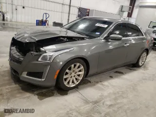 2016 Cadillac CTS Sedan RWD with VIN 1G6AP5SX1G0107756, listed as a Copart auction lot 80964594 with 153,595 mi miles and Salvage Title. Bid and sale history available at carsss.com. Image 1.