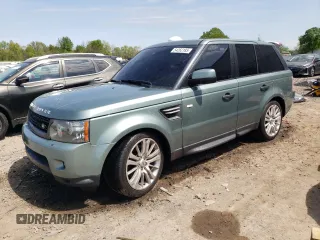 2010 Land Rover Range Rover Sport HSE Lux z VIN SALSK2D40AA233280, wystawiony jako Copart lot #54262185 z przebiegiem 81 049 mil mil oraz Szkoda całkowita • Salvage title. Historia ofert i sprzedaży dostępna na DreamBid. Obrazek 1.