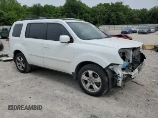 2013 Honda Pilot EX-L with VIN 5FNYF3H67DB022435, listed as a Copart auction lot 56531915 with 82,573 mi miles and Salvage title. Bid and sale history available at DreamBid. Image 4.