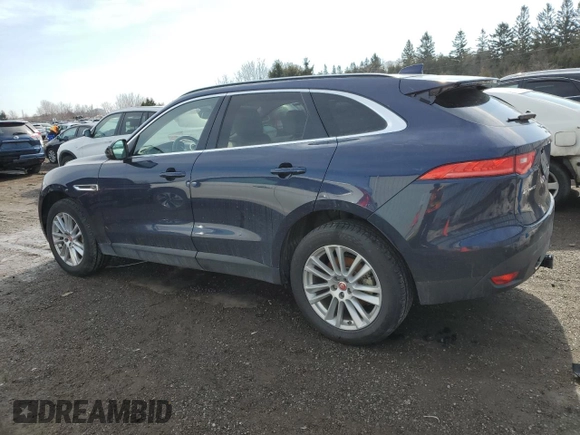 2018 Jaguar F-Pace 25t Prestige with VIN SADCK2FX8JA283352, listed as a Copart auction lot 45391715 with 161,089 mi miles and Clean title. Bid and sale history available at DreamBid. Image 2.