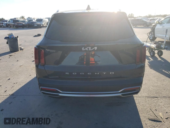 2022 Kia Sorento EX with VIN KNDRH4LG2N5084932, listed as a Copart auction lot 41576695 with 55,466 mi miles and Salvage title. Bid and sale history available at DreamBid. Image 6.