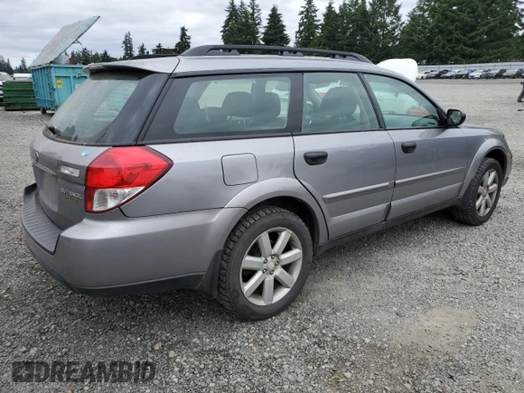2009 Subaru Outback Special Edition with VIN 4S4BP61C197312795, listed as a Copart auction lot 60728355 with 117,013 mi miles and Salvage title. Bid and sale history available at DreamBid. Image 3.