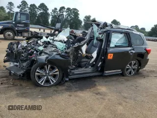 2020 Nissan Pathfinder Platinum with VIN 5N1DR2DN9LC644698, listed as a Copart auction lot 68322464 with Not provided miles and Salvage title. Bid and sale history available at DreamBid. Image 1.