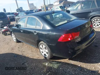 2010 Kia Optima LX with VIN KNAGG4A86A5391811, listed as a IAAI auction lot 41928441 with 152,385 mi miles. Bid and sale history available at carsss.com. Image 3.