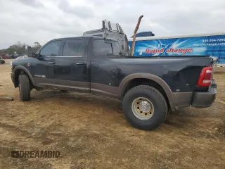2019 Ram 3500 Longhorn with VIN 3C63RRKL5KG555465, listed as a Copart auction lot 44259325 with 116,902 mi miles and Salvage Title. Bid and sale history available at carsss.com. Image 2.