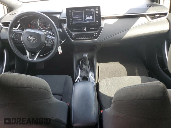 2020 Toyota Corolla SE with VIN JTDS4RCE5LJ016170, listed as a Copart auction lot 50969895 with 58,383 mi miles and Salvage Title. Bid and sale history available at DreamBid. Image 8.