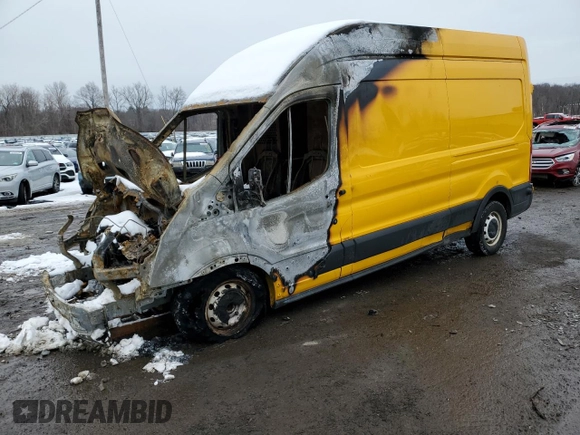 2017 Ford Transit с VIN 1FTYR2XM0HKA91851, выставлен на аукционе Copart как лот 45080635 с пробегом Не указан миль и Списание • Salvage title. История ставок и продаж доступна на DreamBid. Изображение 1.