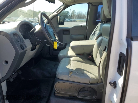 2007 Ford F-150 XL with VIN 1FTRF12W27NA88558, listed as a Copart auction lot 88510995 with 166,451 mi miles and Salvage Title. Bid and sale history available at carsss.com. Image 7.