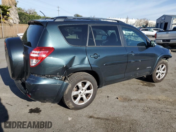 2010 Toyota RAV4 Limited with VIN 2T3YK4DV5AW004861, listed as a Copart auction lot 49750005 with 158,029 mi miles and Salvage title. Bid and sale history available at DreamBid. Image 3.