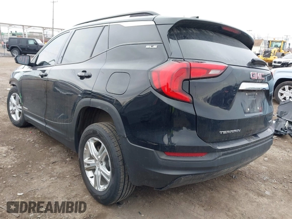2020 GMC Terrain SLE with VIN 3GKALTEV8LL298326, listed as a IAAI auction lot 41895235 with 110,639 mi miles. Bid and sale history available at carsss.com. Image 3.
