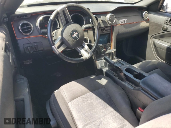 2006 Ford Mustang Standard with VIN 1ZVFT80N165219229, listed as a Copart auction lot 60684965 with 171,273 mi miles and Salvage title. Bid and sale history available at DreamBid. Image 8.