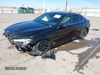 2018 BMW 5 Series 540i with VIN WBAJE5C52JWA97999, listed as a IAAI auction lot 41763708 with Not Provided miles and . Bid and sale history available at carsss.com. Image 2.