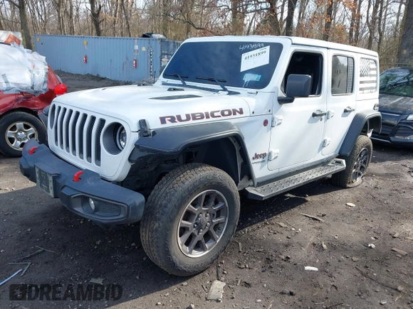 2022 Jeep Wrangler Unlimited Rubicon с VIN 1C4HJXFG9NW220898, выставлен на аукционе IAAI как лот 41931899 с пробегом 22 843 миль миль и . История ставок и продаж доступна на DreamBid. Изображение 2.