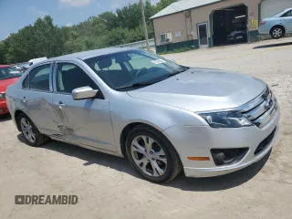 2012 Ford Fusion SE with VIN 3FAHP0HA1CR146333, listed as a Copart auction lot 61265935 with 158,480 mi miles and Salvage title. Bid and sale history available at DreamBid. Image 4.