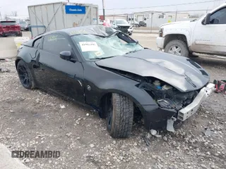 2003 Nissan 350Z Touring with VIN JN1AZ34E03T012155, listed as a IAAI auction lot 41986496 with 162,122 mi miles. Bid and sale history available at carsss.com. Image 1.