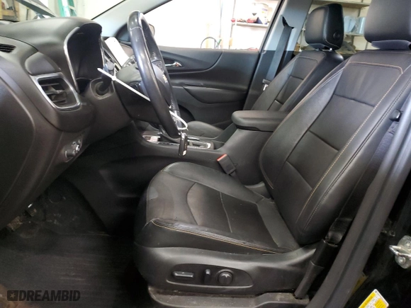 2020 Chevrolet Equinox LT with VIN 3GNAXVEX0LL232308, listed as a Copart auction lot 47749335 with 57,251 mi miles and Salvage Title. Bid and sale history available at carsss.com. Image 7.